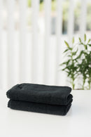 Luin Living - Kasvopyyhe 30×50 cm Black