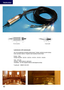 Valokuitusetti 14kpl 1mm kuituja  3W led-projektori adapterilla